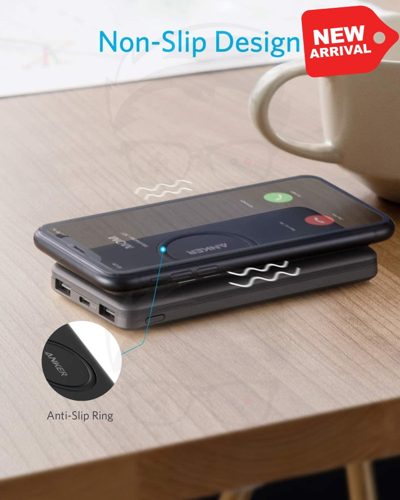 Anker Wireless Power Bank, PowerCore 10,000mAh Portable Charger with USB-C Anker Wireless Power Bank, PowerCore 10,000mAh Portable Charger with USB-C